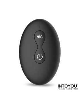 Plug Anal con Waving y Vibración con Control Remoto 2 Motores