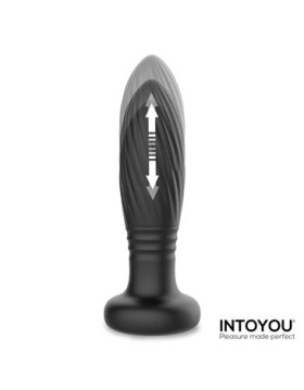 Tainy Plug Anal con Thrusting y Luces Led con Control Remoto