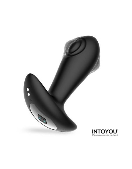 Plug Anal con Doble Tapping y Control Remoto