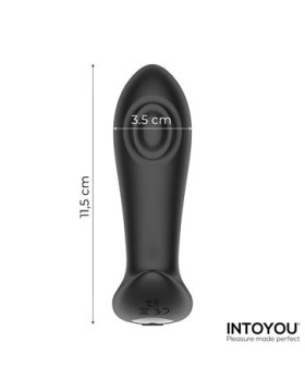 Plug Anal con Doble Tapping y Control Remoto