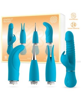 Eivian Set 4 Piezas Intercambiables Vibración y Thrusting