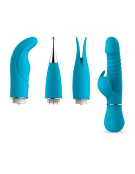 Eivian Set 4 Piezas Intercambiables Vibración y Thrusting