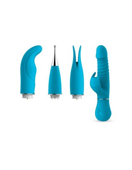 Set 4 Piezas Intercambiables Vibración y Thrusting