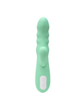 Brightpear Vibrador y Rotador con Conejito Doble Motor 360º