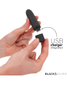 GERI BALA VIBRADORA RECARGABLE POR USB 8 VIBRACIONES NEGRO 10 X 2.2 CM