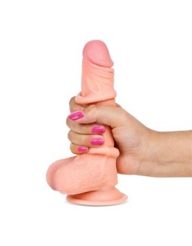 Slidy Dildo Realista Dual Layer Retráctil y Orientable 7" - LIKETRUE