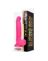 Slidy Fuchsia Dildo Realista Dual Layer Retráctil y Orientable 8" - LIKETRUE