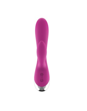 A-GUSTO VIBRADOR 10 FUNCIONES USB ROSA LISO