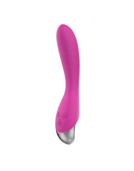 A-GUSTO VIBRADOR 6 FUNCIONES ROSA LISO