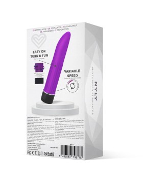 VIBRADOR LATETOBED NYLY ESTIMULADOR MULTI-VELOCIDAD PÚRPURA