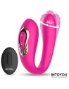 PINZA  Vibrador para Parejas con Oscilación 360º y Control Remoto