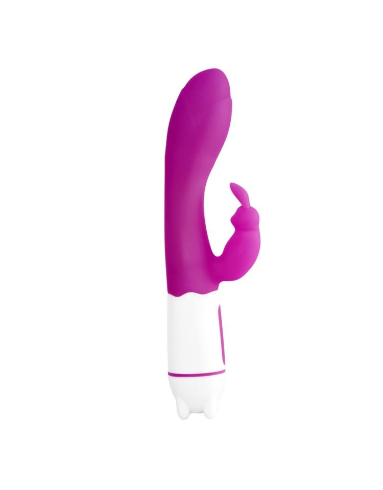 VIBRADOR USB PUNTO G 36 FUNCIONES SILICONA PÚRPURA