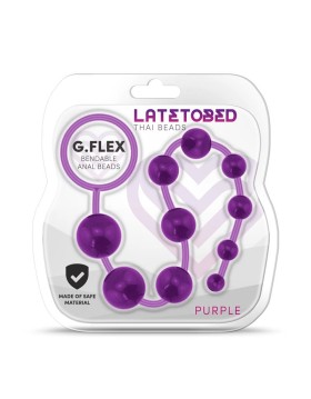 LATETOBED G.FLEX BOLAS TAILANDESAS FLEXIBLES PÚRPURA