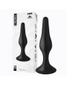 TARDENOCHE TROPHY PLUG ANAL 11 CM SILICONA NEGRO