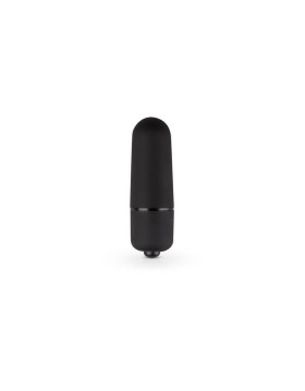 EASYTOYS ANILLO PARA PENE CON VIBRACIÓN CONEJITO SILICONA - NEGRO