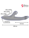 VIBRADOR 2 CABEZAS + SUCCIONADOR IBIZA