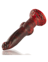 PROMETHEUS DILDO TITAN EN LLAMAS RECARGABLE CONTROL REMOTO