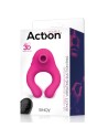 ACTION SINQY ANILLO VIBRADOR CON SUCCIONADOR DE CLÍTORIS CON CONTROL REMOTO