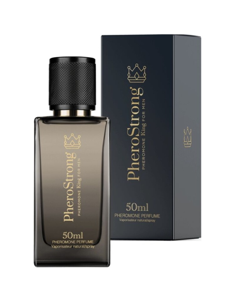 PERFUME CON FEROMONAS KING PARA HOMBRE 50 ML