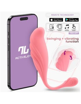 Huevo Vibrador con Movimiento Waving con APP USB