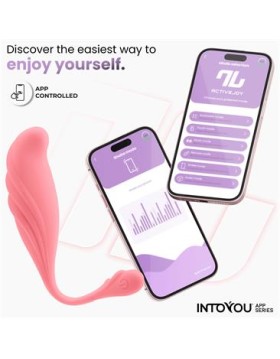 Huevo Vibrador con Movimiento Waving con APP USB