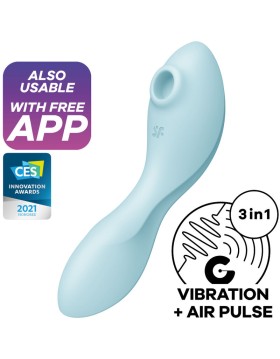 SATISFAYER CURVI TRINITY 5+ ESTIMULADOR Y VIBRADOR APP