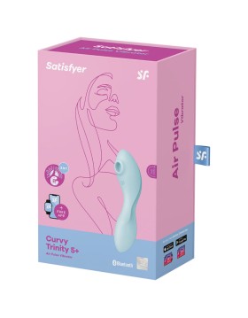 SATISFAYER CURVI TRINITY 5+ ESTIMULADOR Y VIBRADOR APP