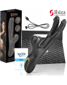 VIBRADOR TWO DRAGONS DOUBLE VIBRATOR BLACK