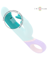 VIBRADOR RABBIT CON ESTIMULADOR ROTATORIO DEL PUNTO G AZUL