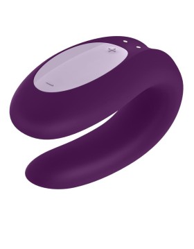 SATISFYER VIBRADOR PARA PAREJAS CON APP DOUBLE JOY VIOLETA