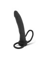 DILDO CON ANILLO DOBLE PENETRACION