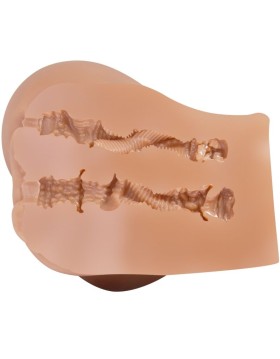 MASTURBADOR VAGINA/ANO CON VIBRACIÓN