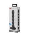 LYNN PLUG ANAL SILICONA 10 VIBRACIONES NEGRO