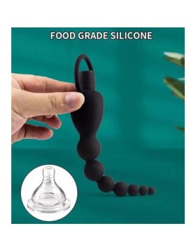 Cadena Anal con Vibración USB Silicona