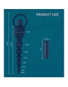 Cadena Anal con Vibración USB Silicona