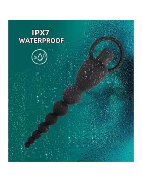 Cadena Anal con Vibración USB Silicona