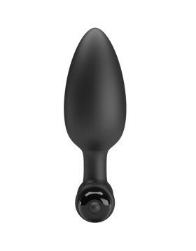 PLUG 2 PLUG ANAL 10 VIBRACIONES NEGRO