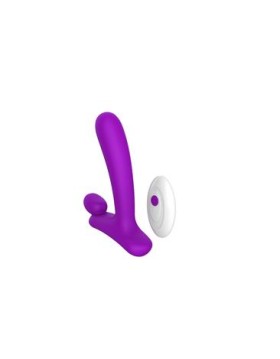Plug Anal con Vibración y Control Remoto Silicona Líquida USB