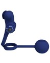 REMINGTON DOBLE ANILLO VIBRADOR CON PLUG AZUL