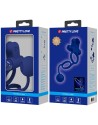 REMINGTON DOBLE ANILLO VIBRADOR CON PLUG AZUL