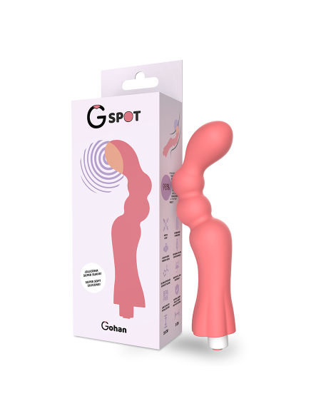 GOHAN VIBRADOR PUNTO G LIGHT RED