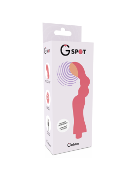 GOHAN VIBRADOR PUNTO G LIGHT RED