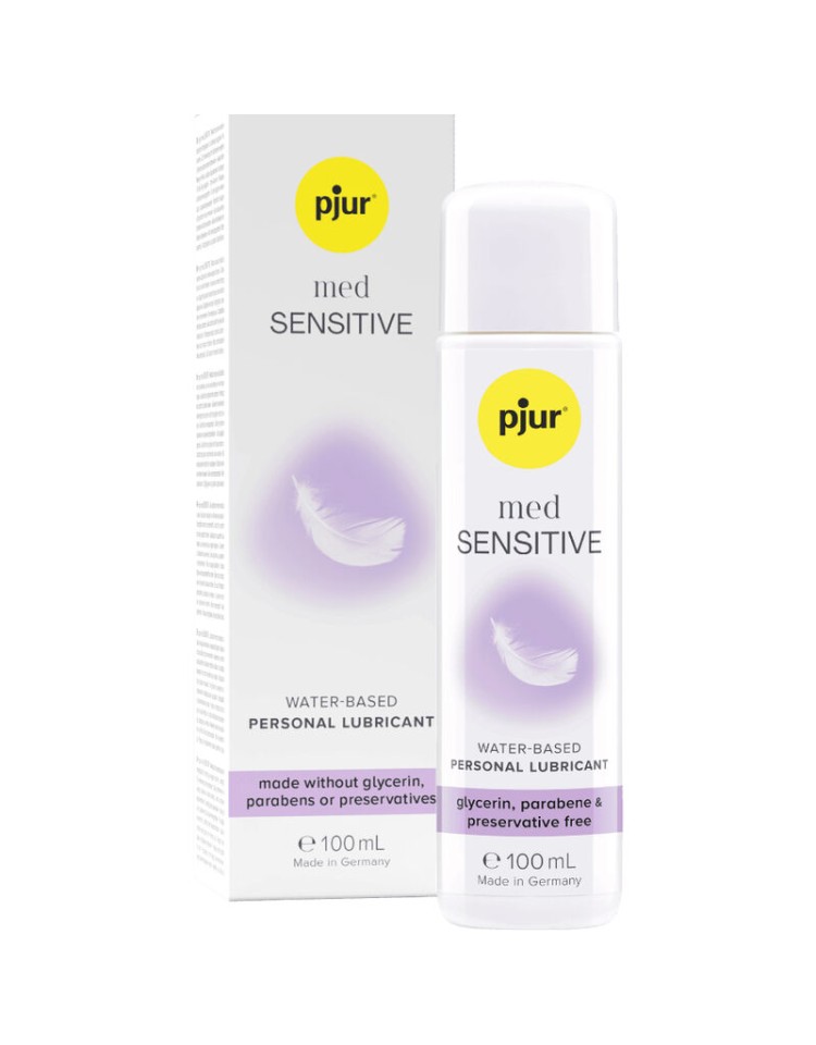 MED SENSITIVE GLIDE LUBRICANTE BASE AGUA 100 ML