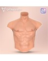 TRAJE TORSO MASCULINO HIPEREALISTA SILICONA LÍQUIDA TALLA M