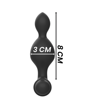 PEQUEÑO PLUG ANAL SILICONA CONTROL REMOTO