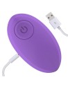 HUEVO VIBRADOR CONTROL REMOTO USB SILICONA ROSA
