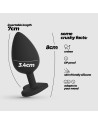 PLUG ANAL PIEDRAS INTERCAMBIABLES M
