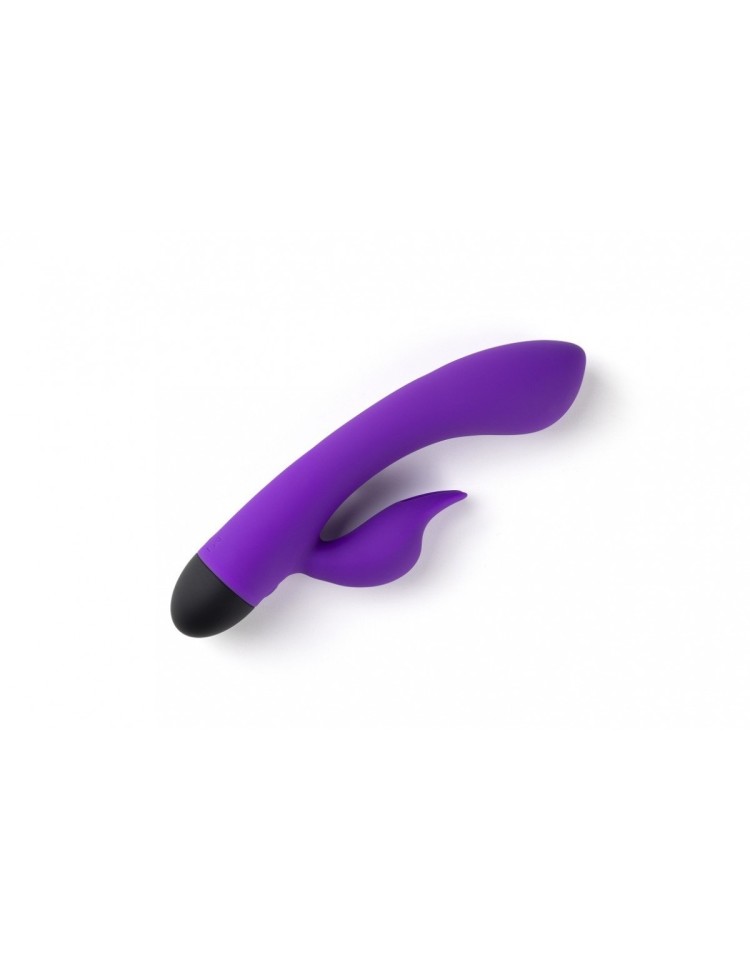 VIBRADOR PUNTO G Y CLITORIS ROSA / LILA