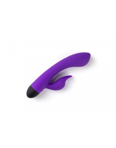 VIBRADOR PUNTO G Y CLITORIS ROSA / LILA