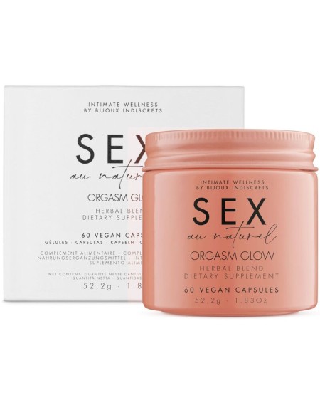 ORGASM GLOW - libido- COMPLEMENTO ALIMENTICIO 60 CÁPSULAS